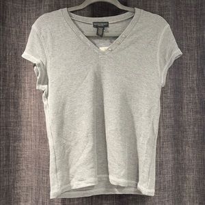 Banana Republic. Size L. Grey STRETCH Top